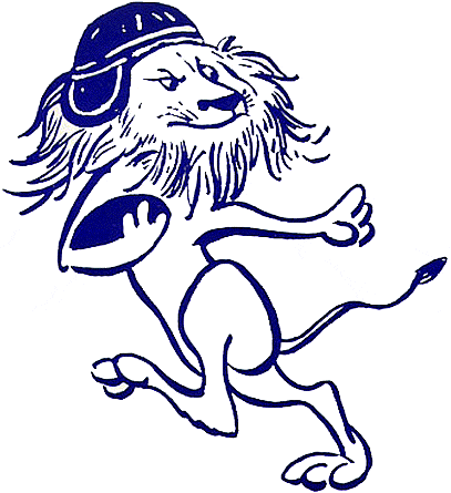 Columbia Lions 1936-1956 Primary Logo heat sticker